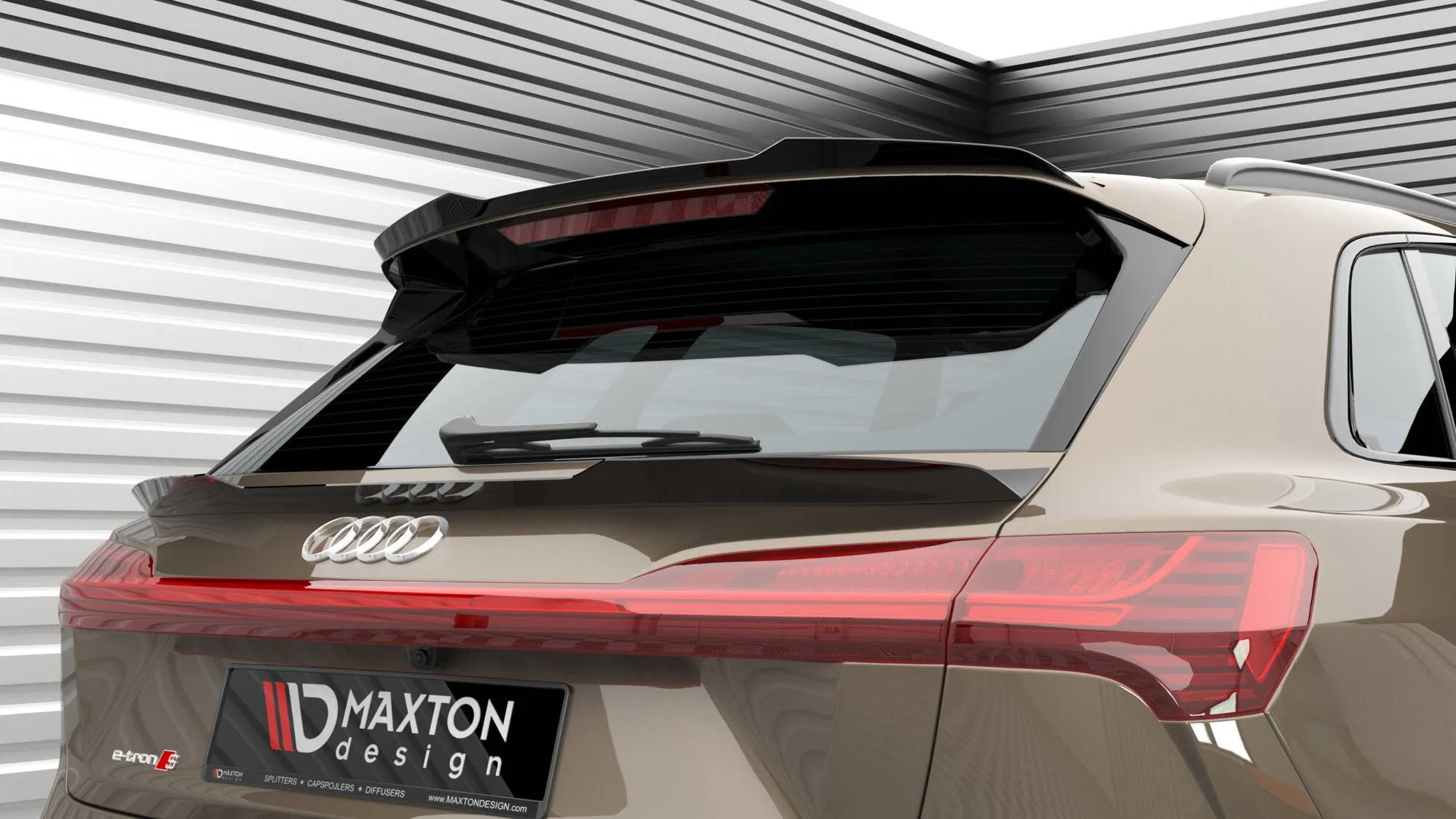 Nedre spoiler Cap Audi e-tron - Bilde 2