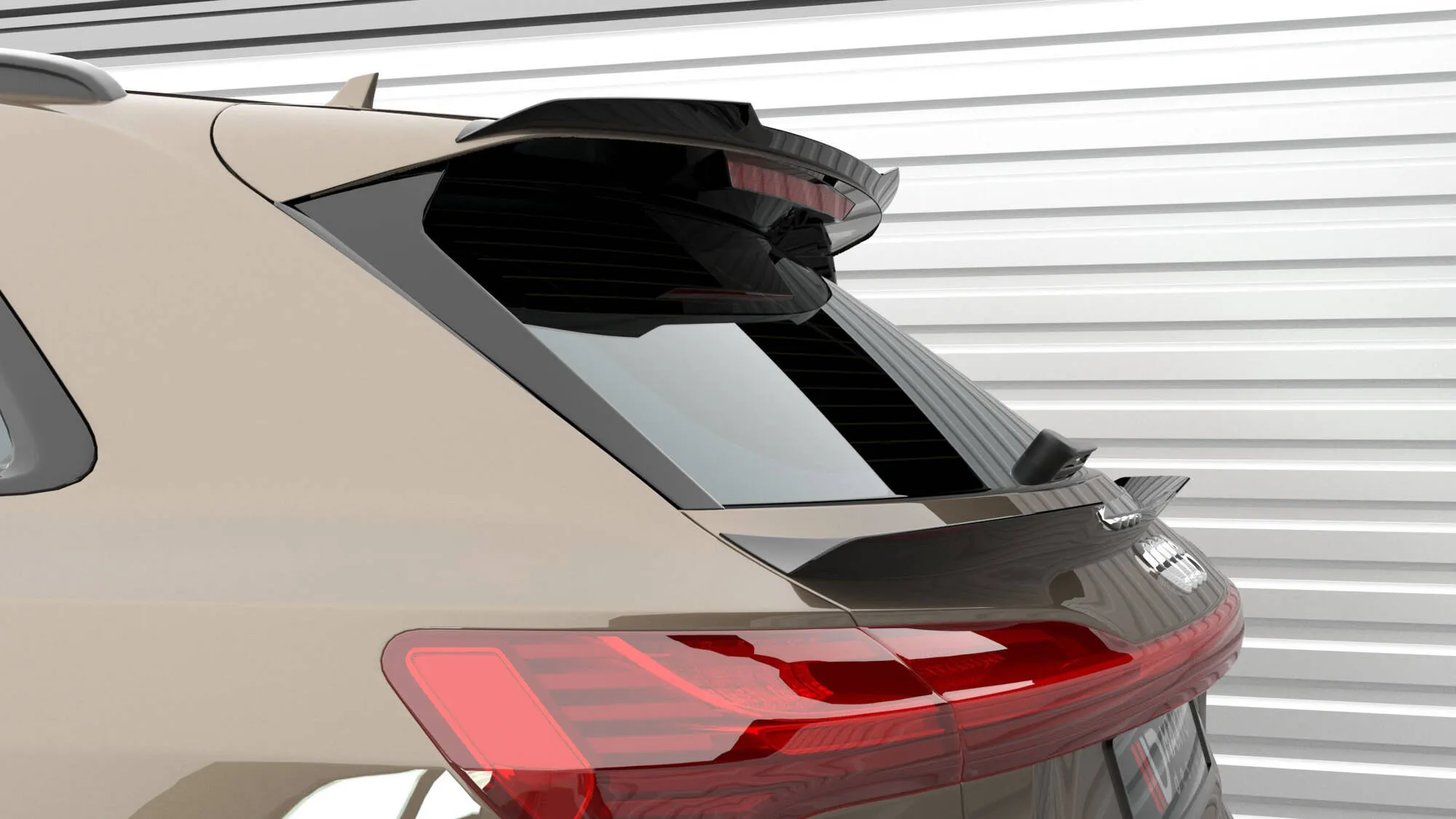 Nedre spoiler Cap Audi e-tron - Bilde 4