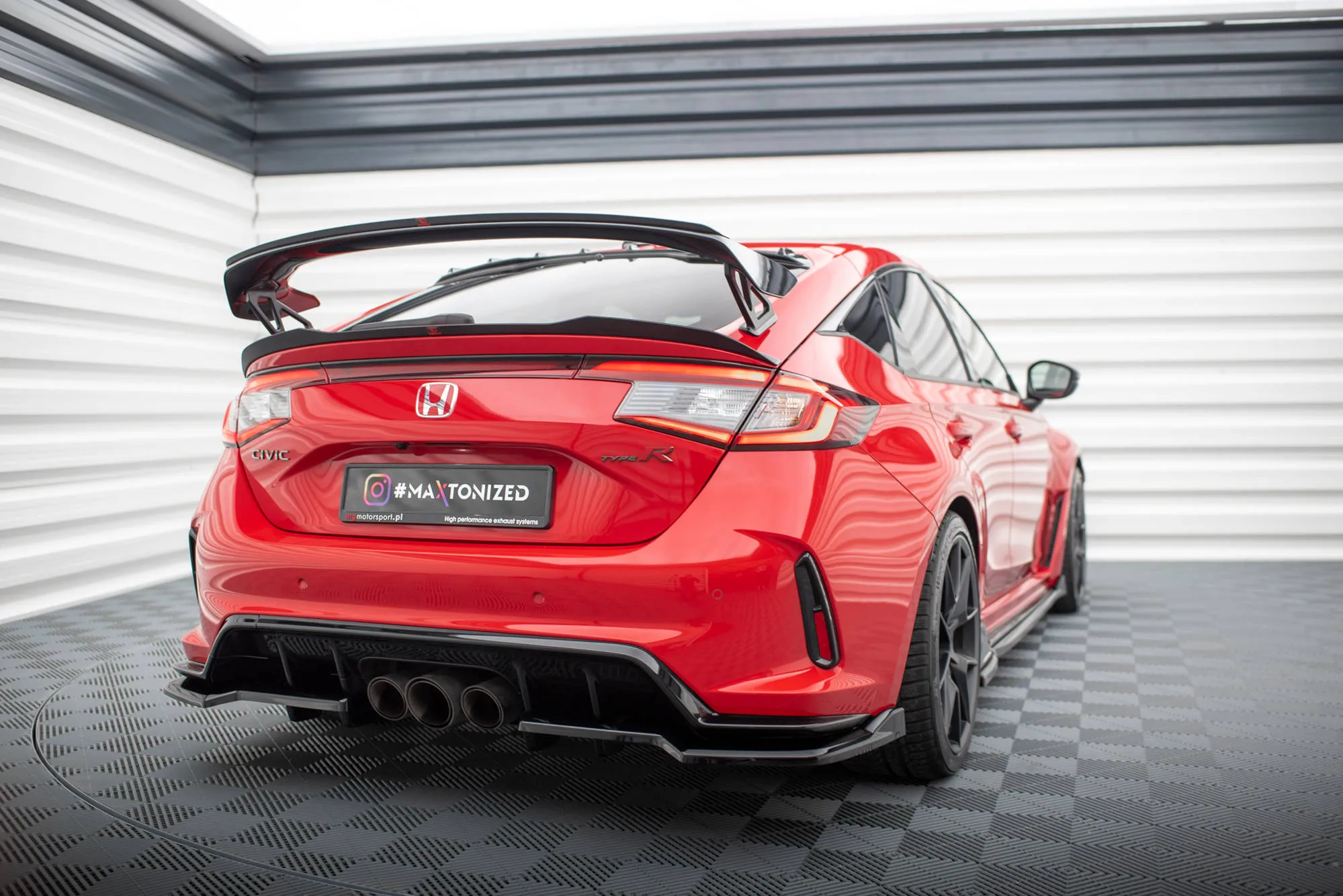 Nedre spoiler Honda CIVic Type-R Mk 11 - Bilde 3