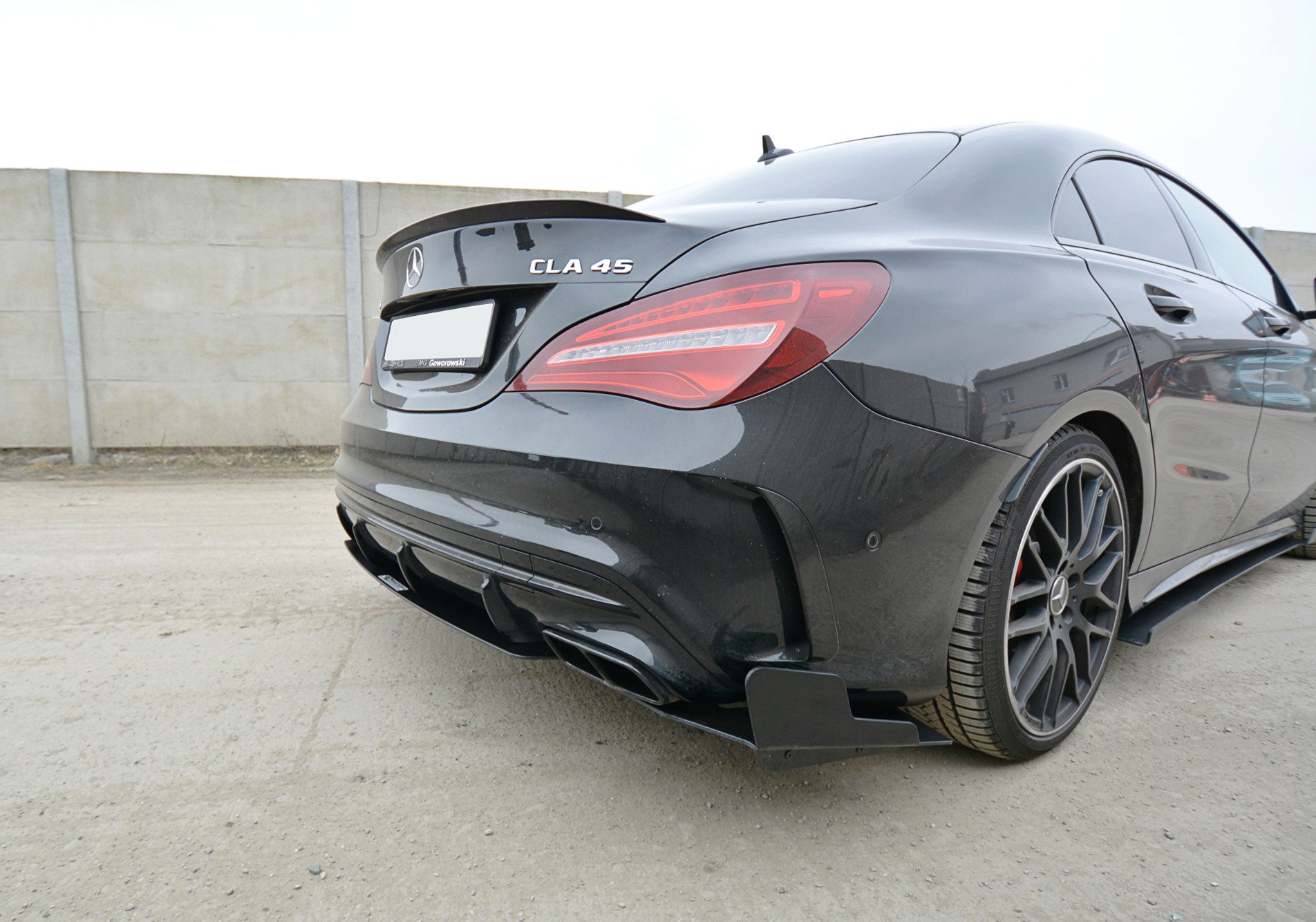 Bakre Flaps Racing Mercedes CLA A45 AMG C117 Facelift