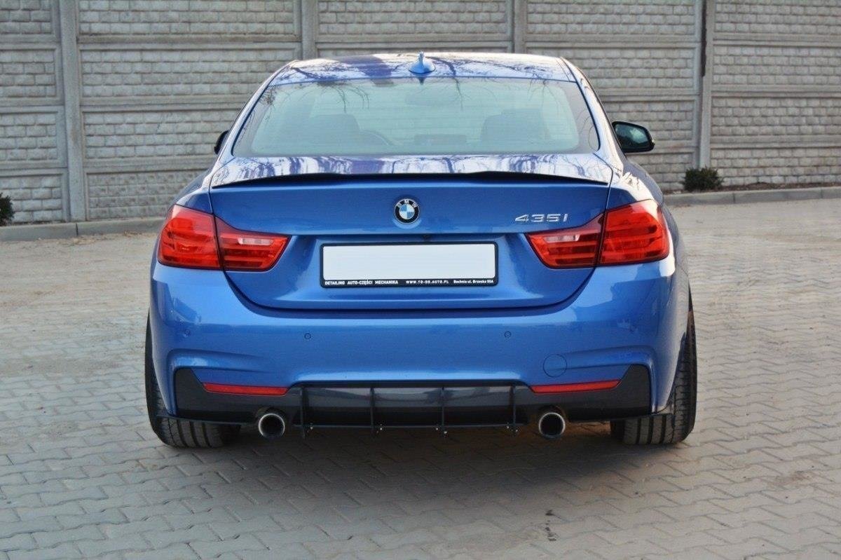 Diffuser Med Bakre Flaps BMW 4 Coupe / Gran Coupe / Cabrio M-Pack F32 / F36 / F33