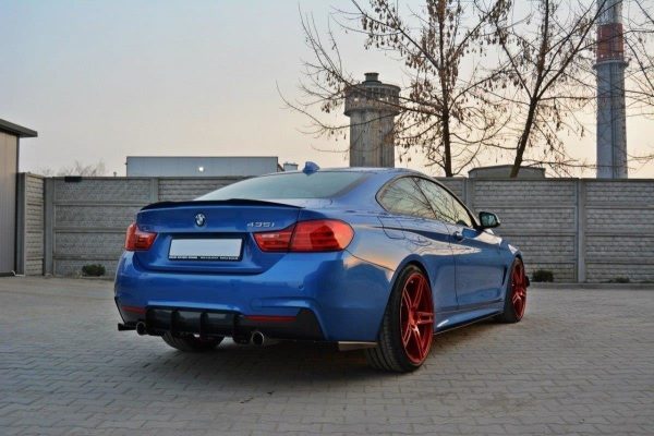 Diffuser Med Bakre Flaps BMW 4 Coupe / Gran Coupe / Cabrio M-Pack F32 / F36 / F33