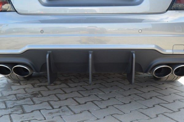 Diffuser Mercedes C-Class W204 AMG-Line Facelift V.1