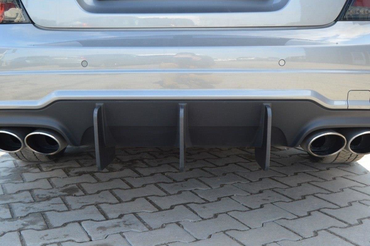 Diffuser Mercedes C-Class W204 AMG-Line Facelift V.1