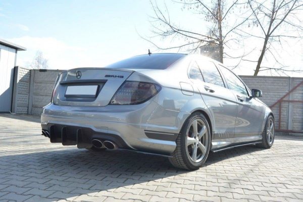 Diffuser Mercedes C-Class W204 AMG-Line Facelift V.1