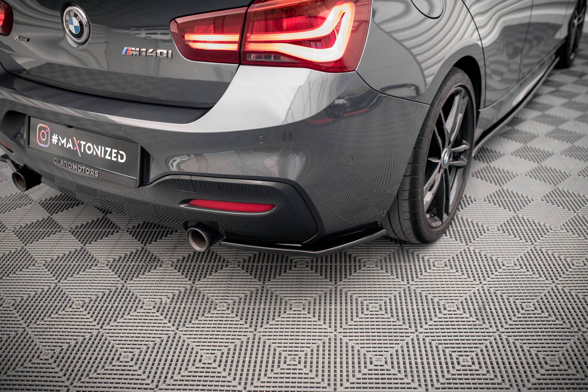 Bakre Flaps BMW 1 F20 M-Power Facelift