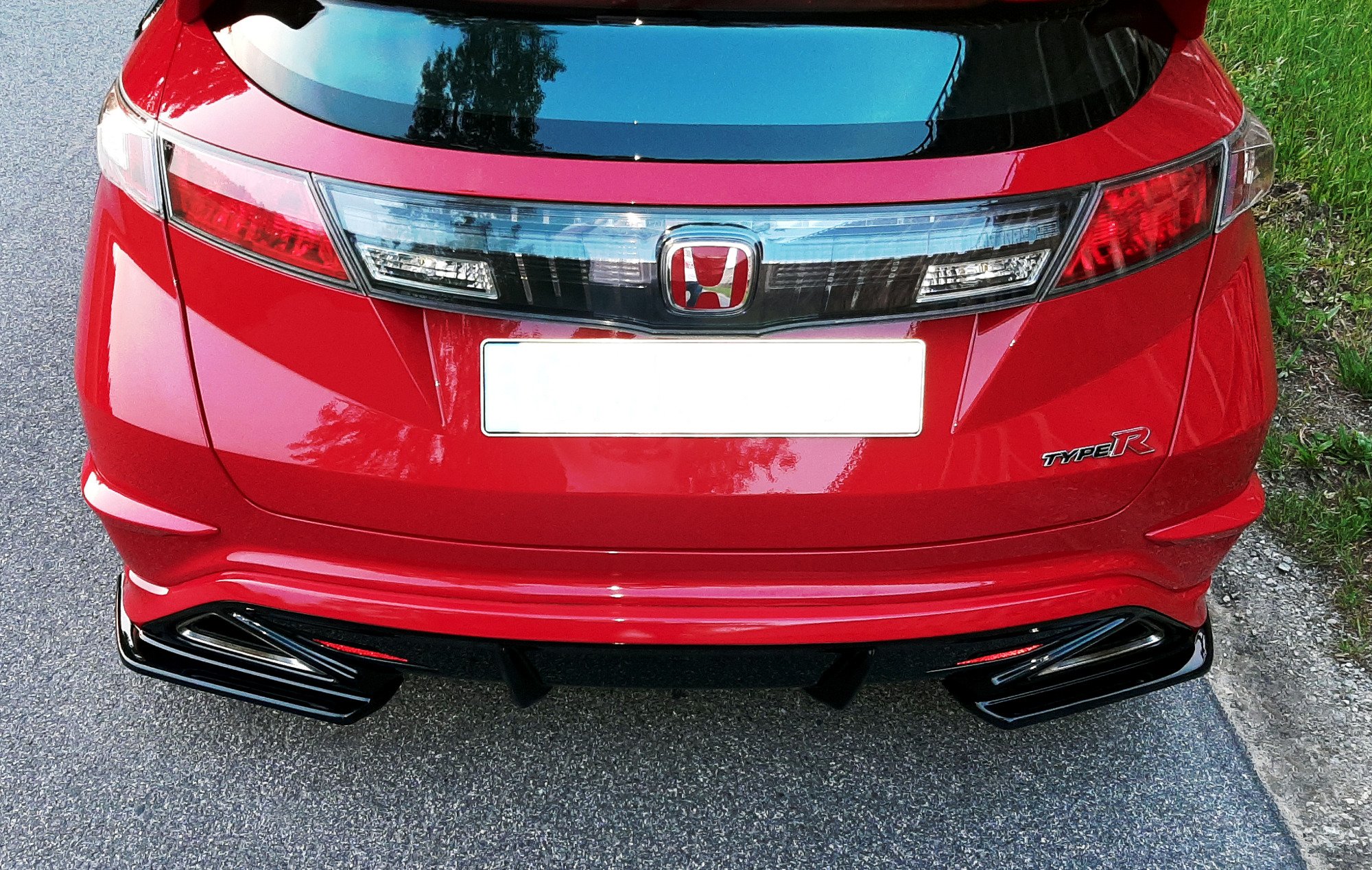Bakre Flaps HONDA CIVIC VIII TYPE-R GP