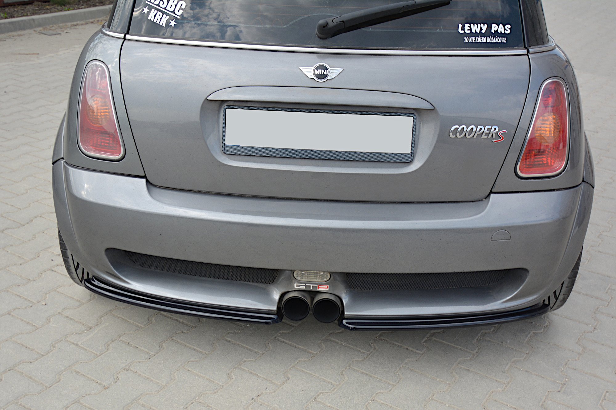 Bakre Flaps Mini R53 Cooper S JCW