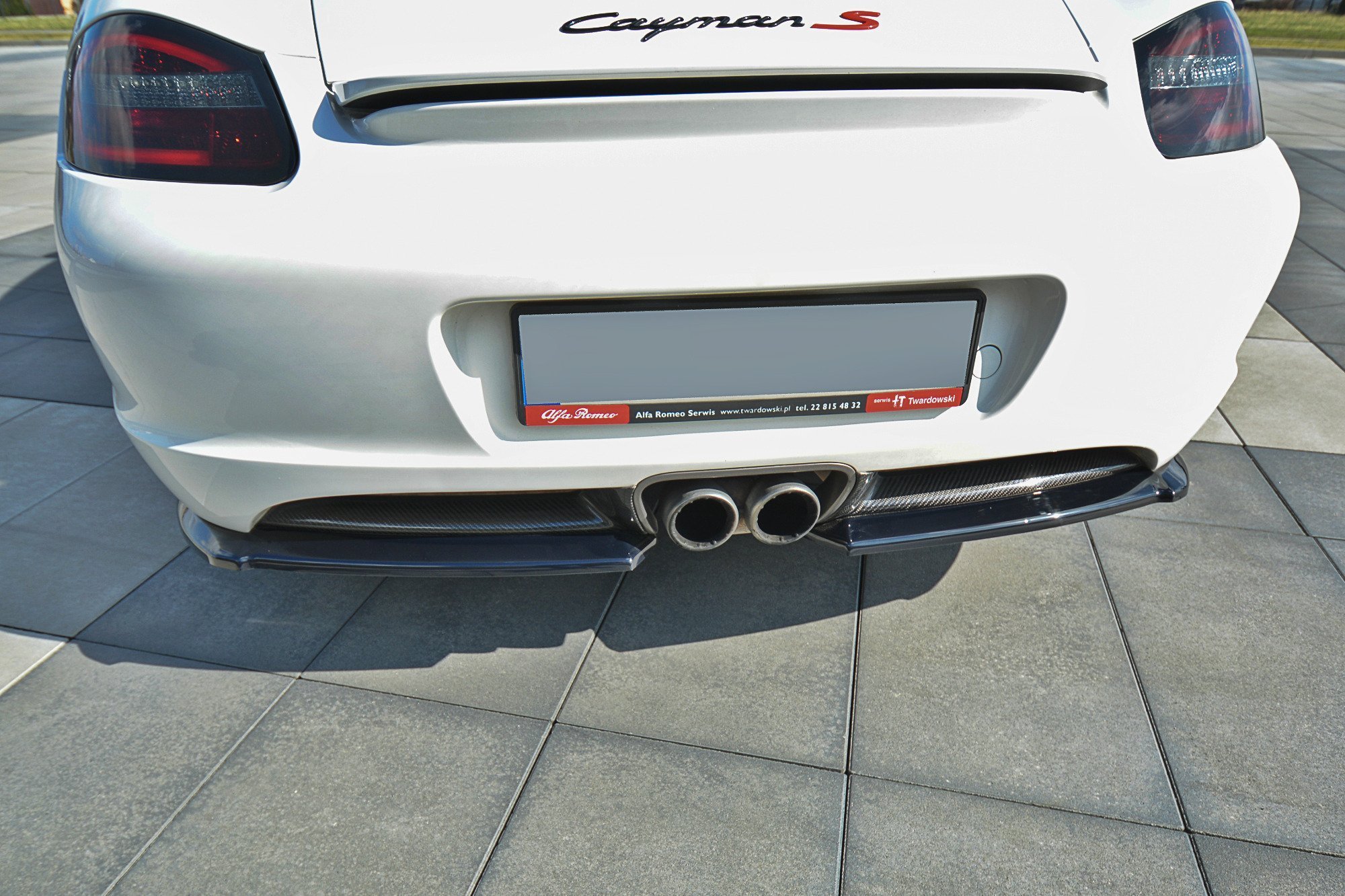 Bakre Flaps PORSCHE CAYMAN S 987C