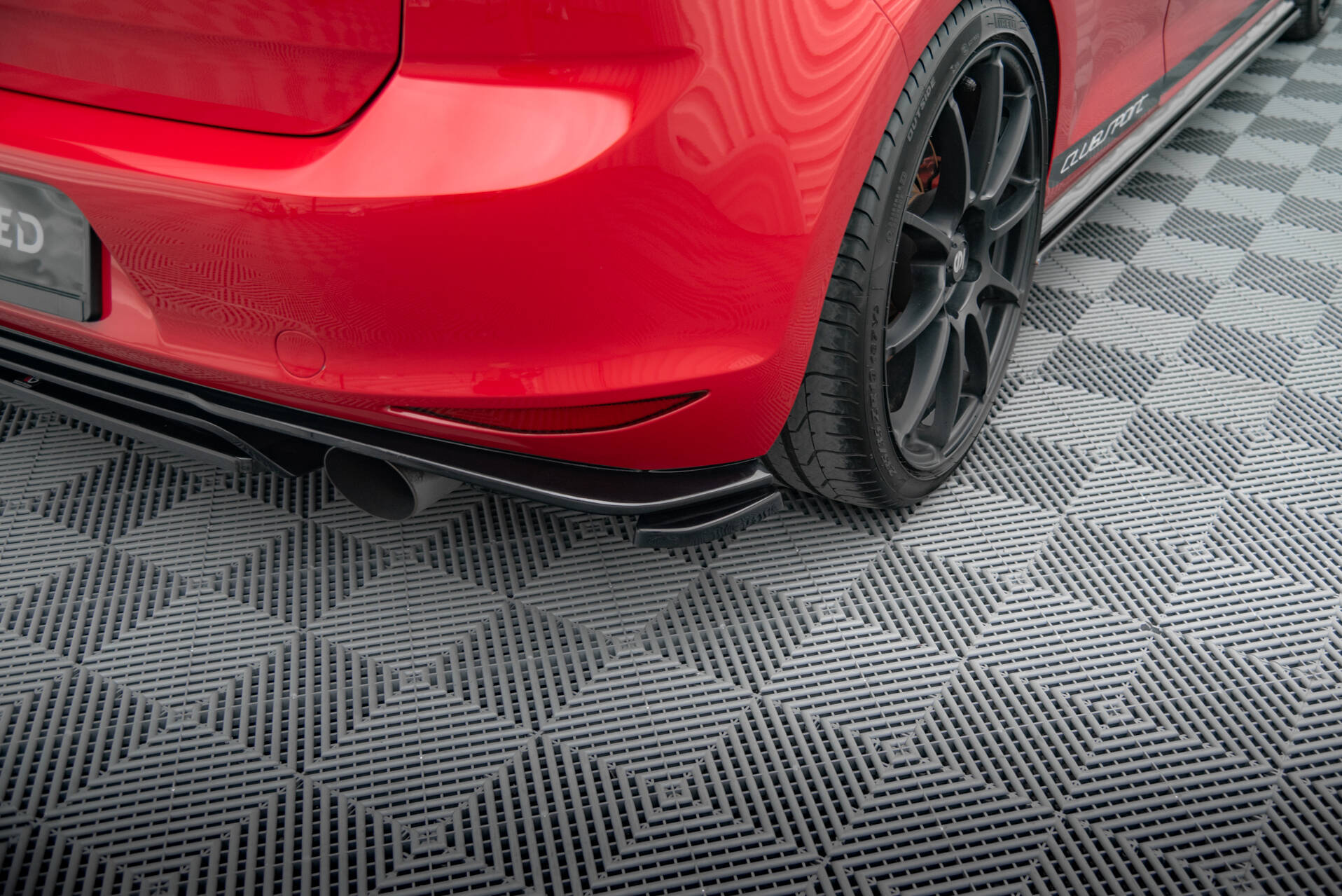Bakre Flaps VW Golf Mk7 GTI CLUBSPORT