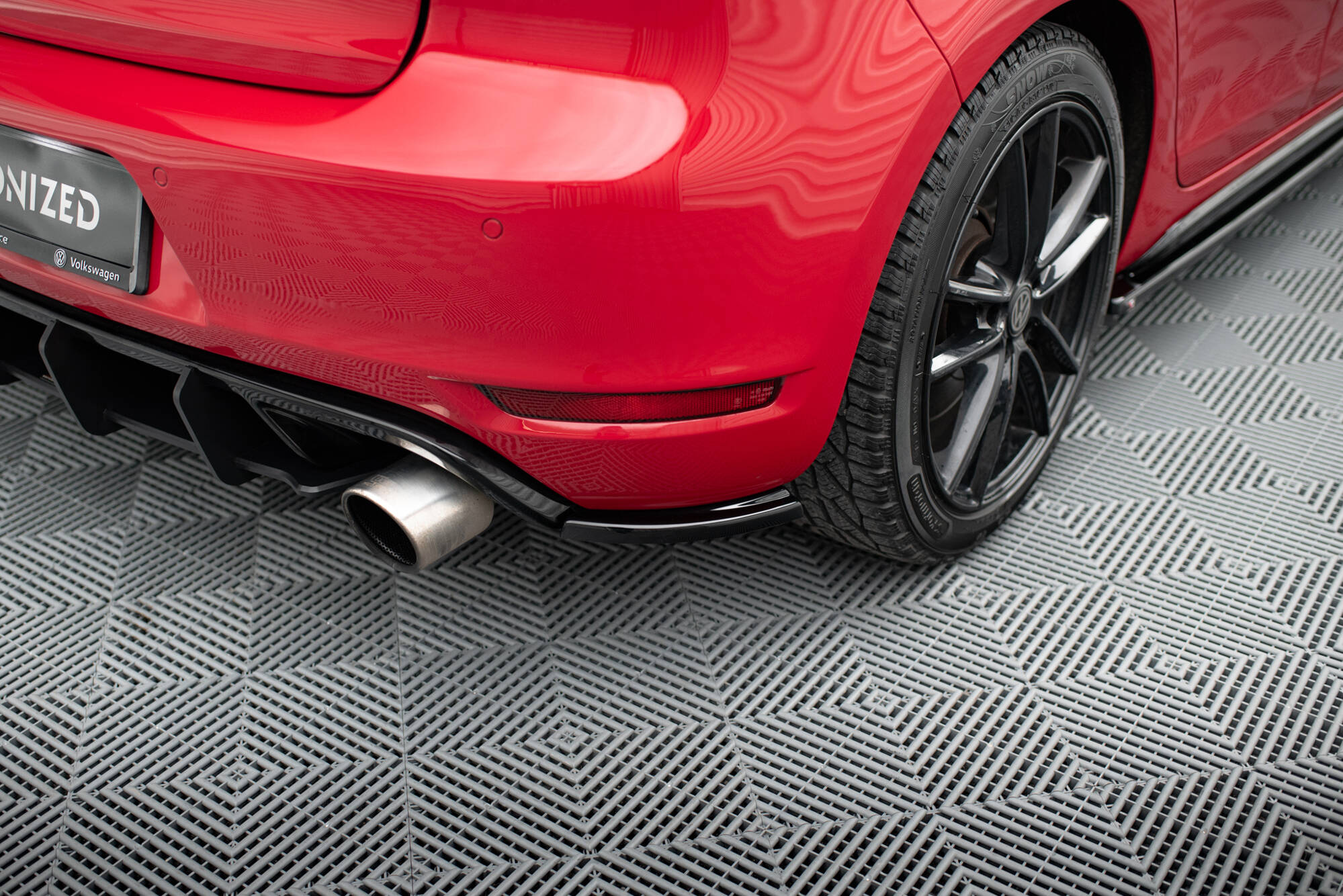 Bakre Flaps VW Golf 6 GTI 35th
