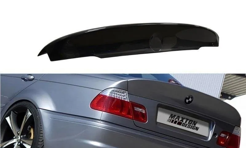 Spoiler BMW 3 E46 - 4 Door Saloon M3 CSL Look (for painting)