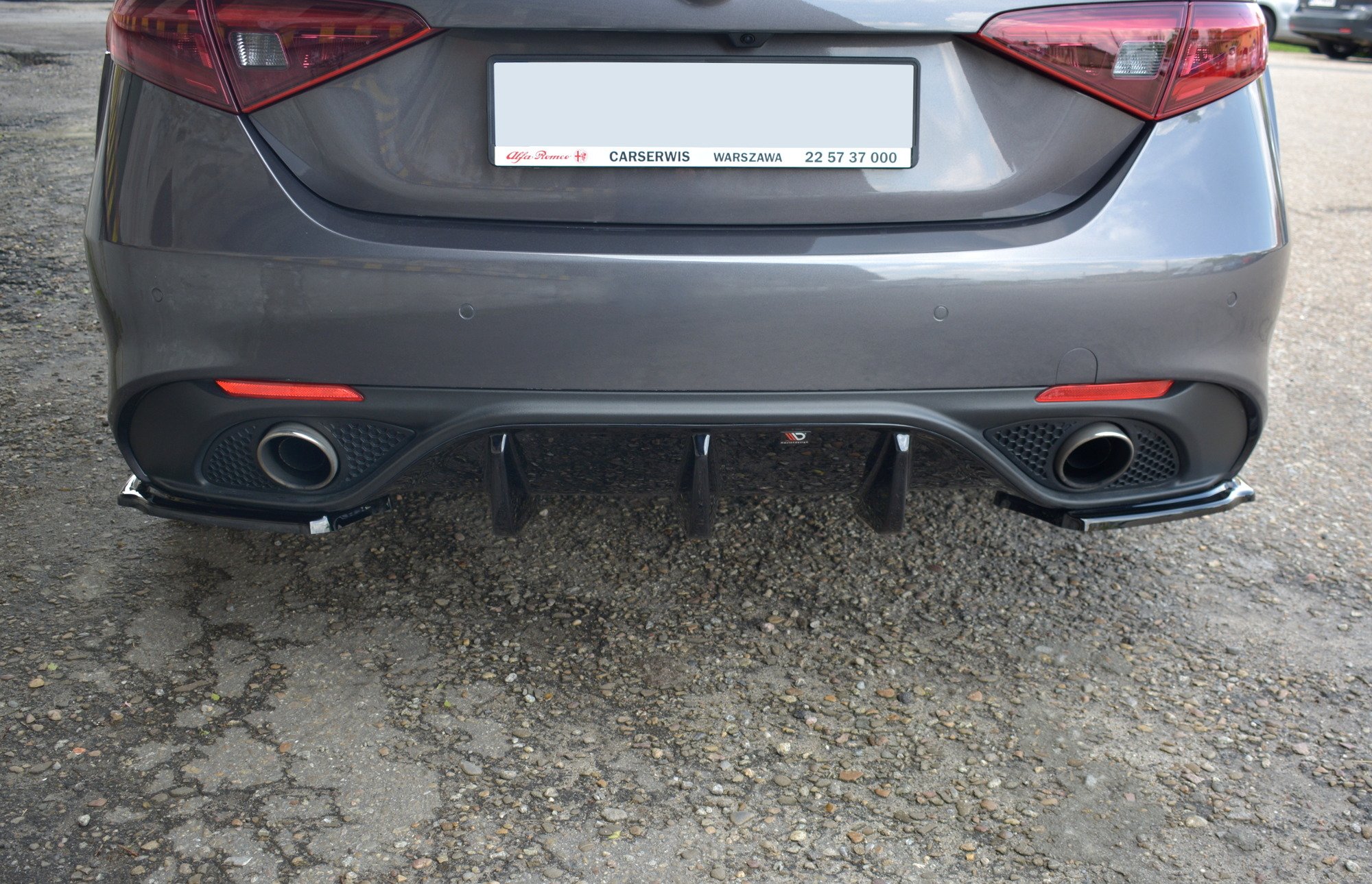 Diffuser ALFA ROMEO GIULIA VELOCE