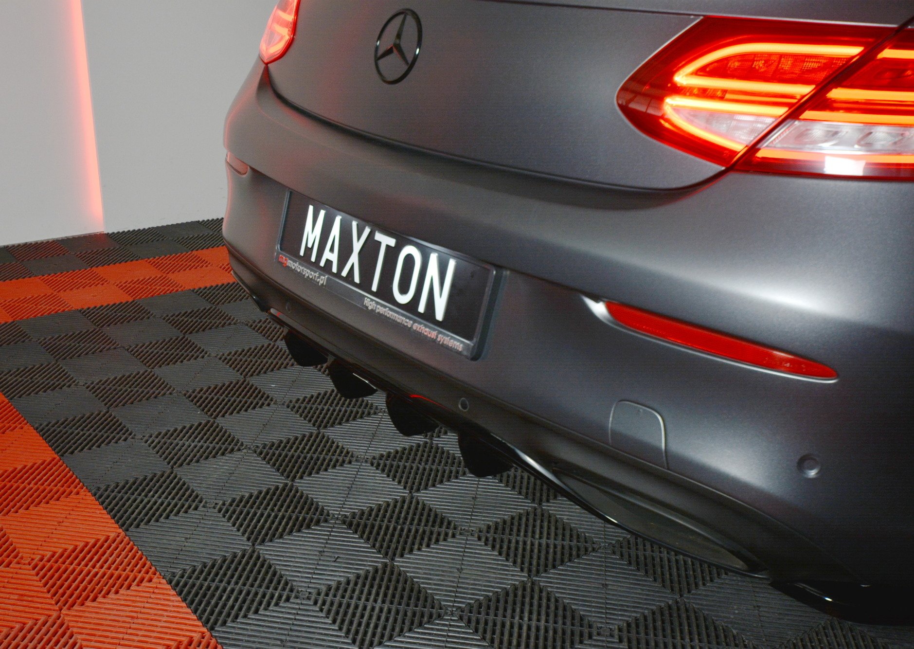 Diffuser MERCEDES- BENZ C-CLASS W205 COUPE AMG-LINE