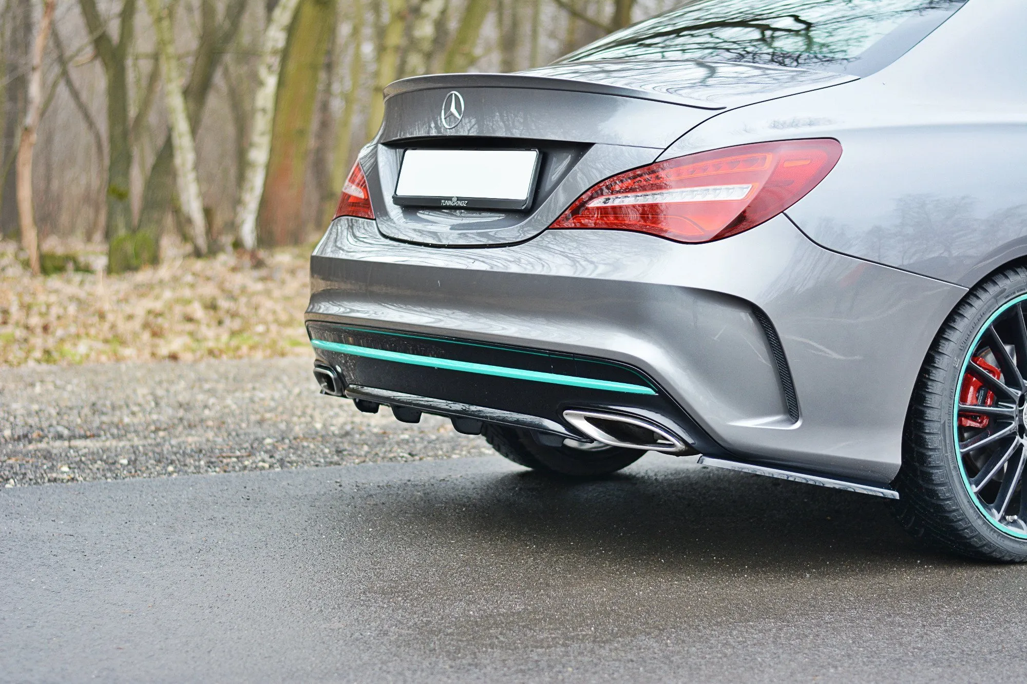 Diffuser MERCEDES-BENZ CLA C117 AMG-LINE FACELIFT