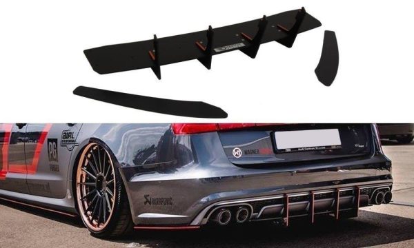 Diffuser i Bakre Flaps Audi S6 C7 FL