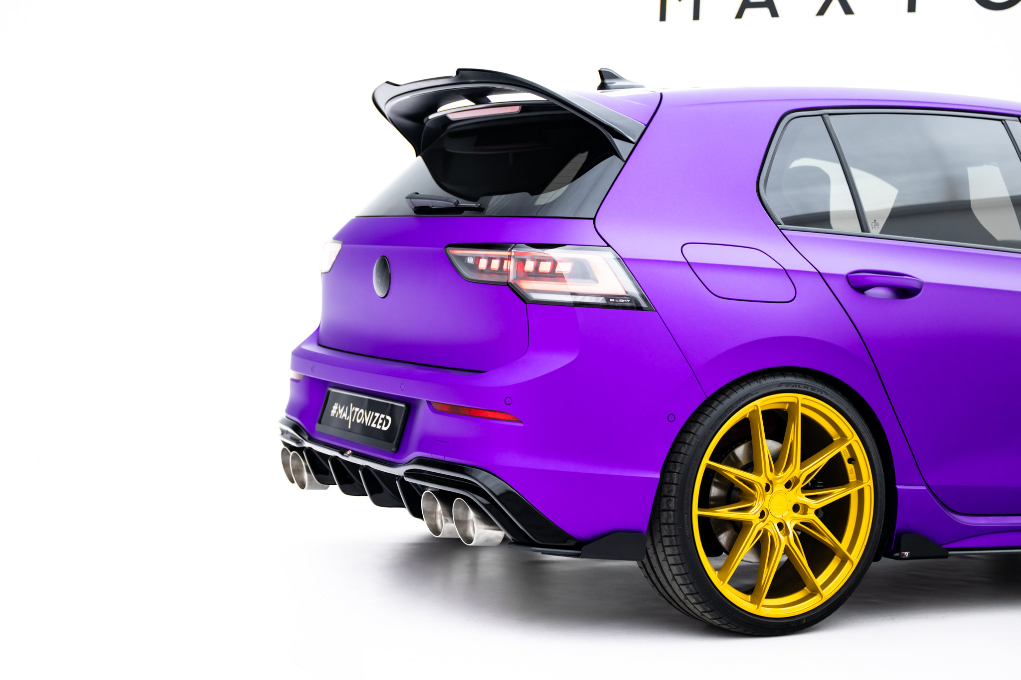Bakre Flaps V.2 Volkswagen Golf R Mk8 / Mk8 Facelift