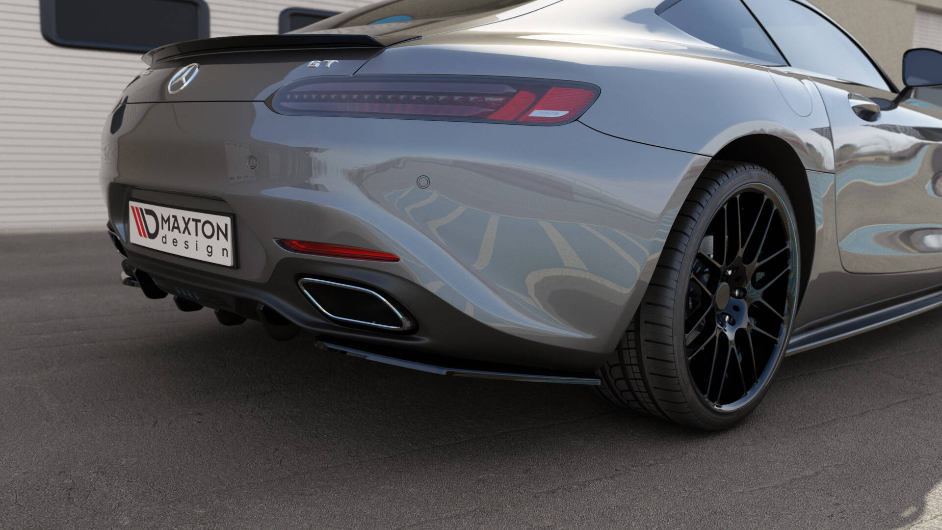 Bakre Flaps Mercedes-AMG GT / GT S C190 Facelift