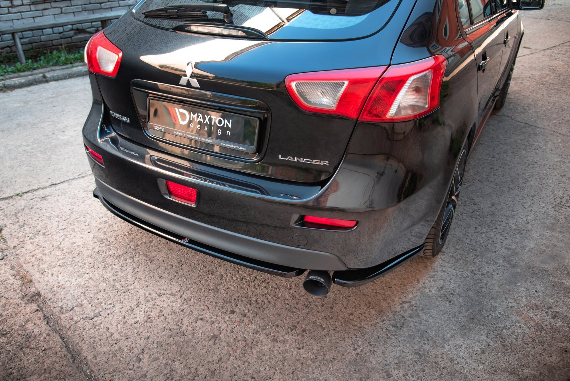 Bakre Flaps Mistubishi Lancer Sportback Mk8