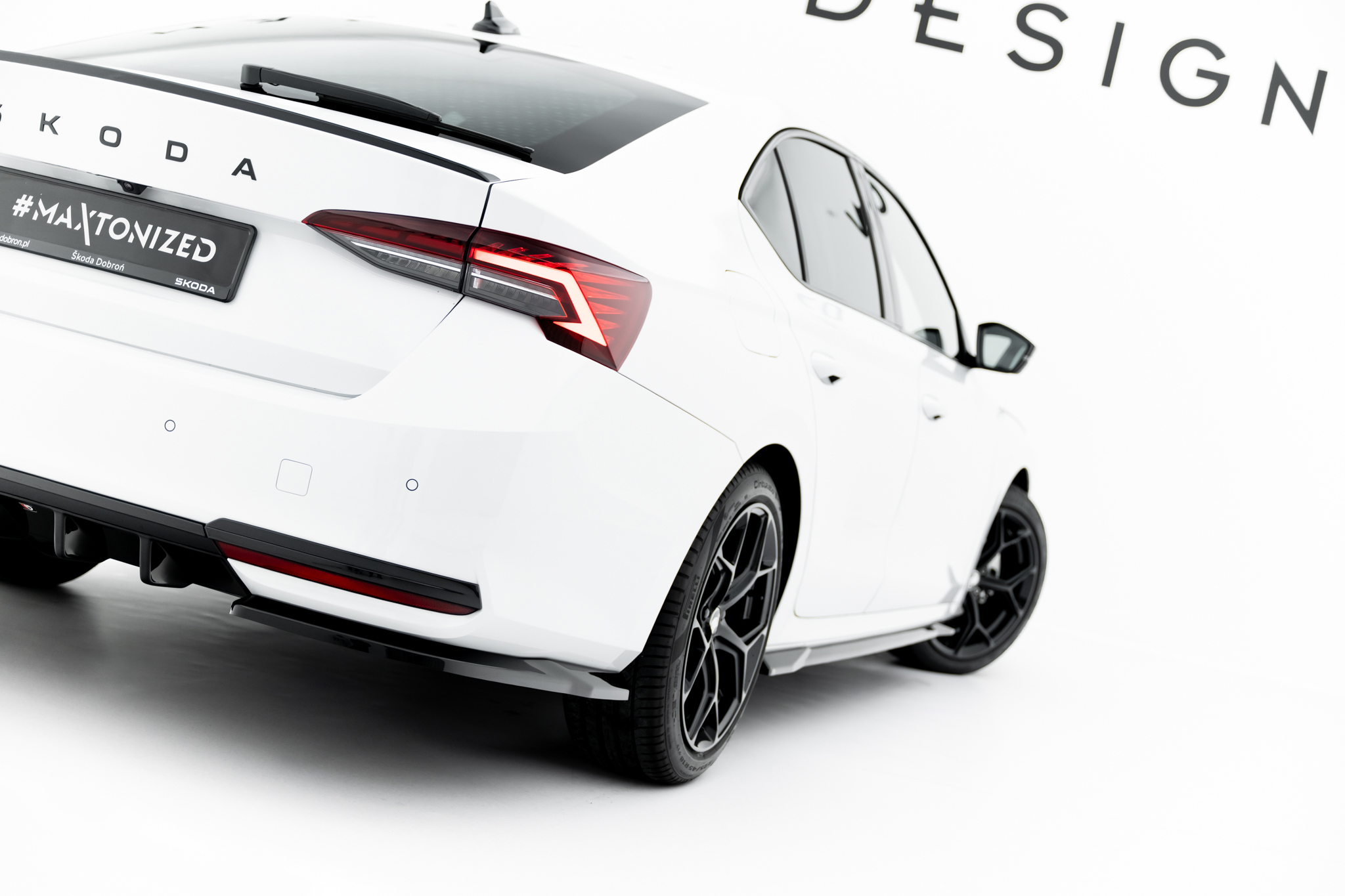 Bakre Flaps Skoda Octavia Sportline Liftback / Combi Mk4 Facelift
