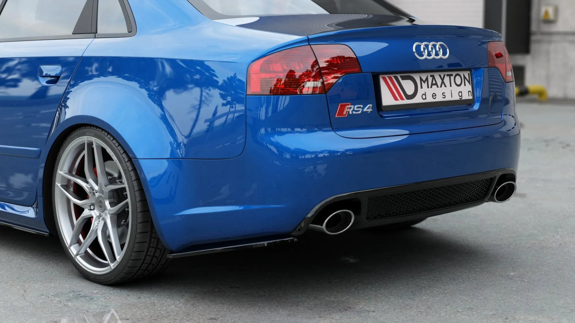 Bakre Flaps V.1 Audi RS4 Sedan B7
