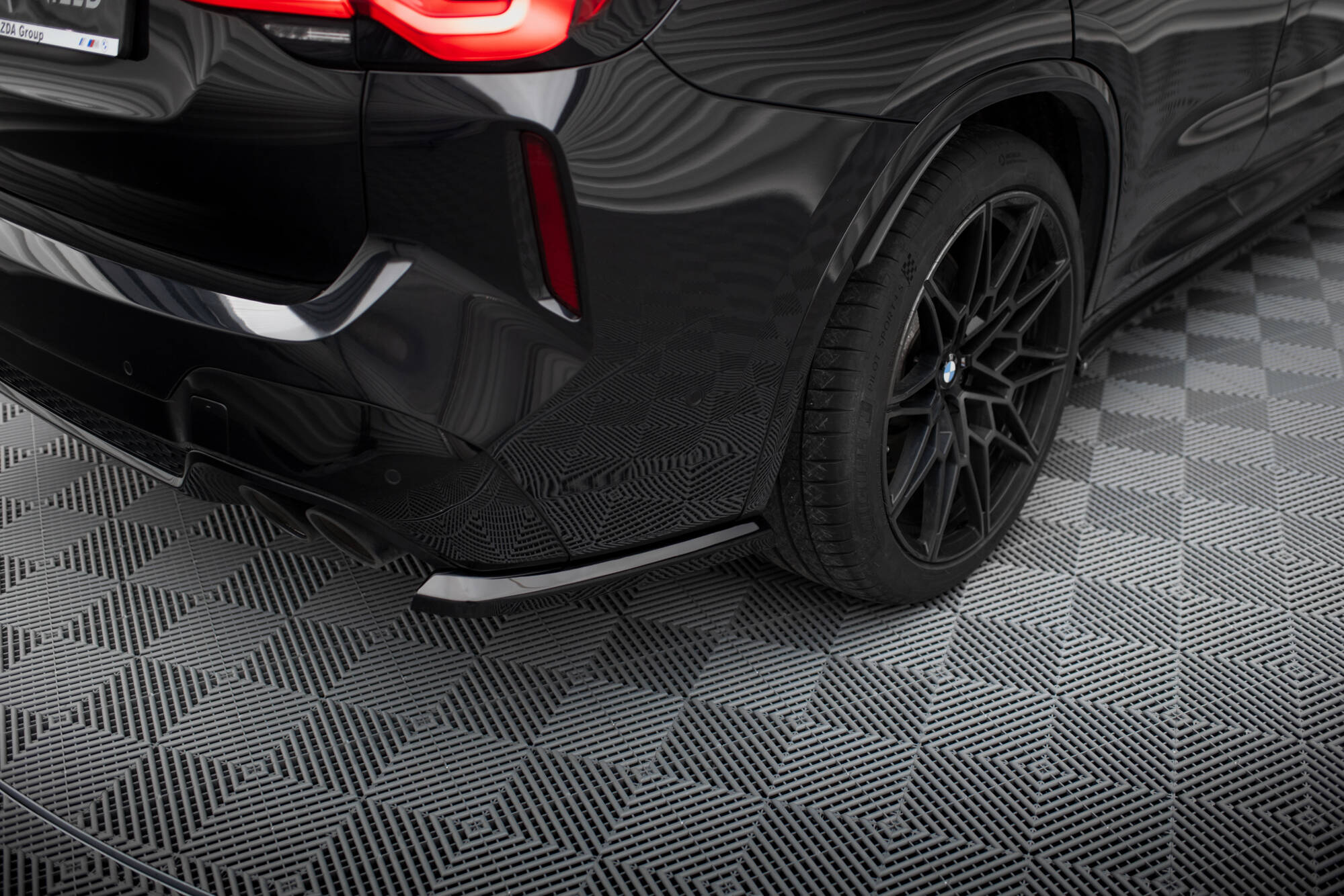 Bakre Flaps V.1 BMW X3 M F97 / F97 Facelift