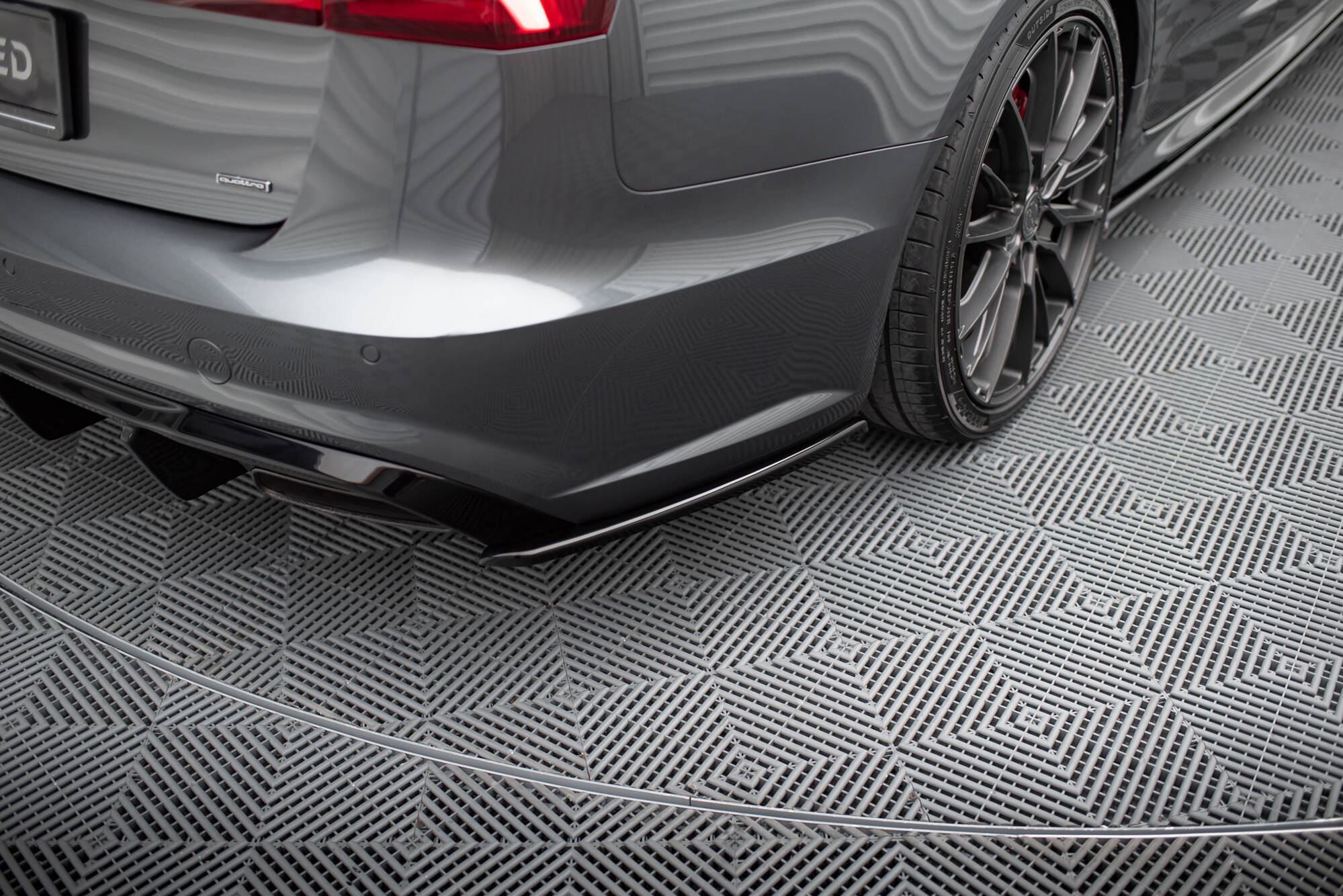Bakre Flaps V.2 Audi S6 / A6 S-Line / A6 C7 FL