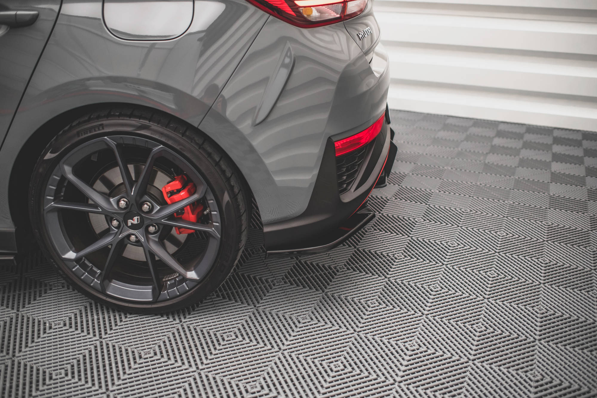 Bakre Flaps V.2 Hyundai I30 N Hatchback Mk3 Facelift