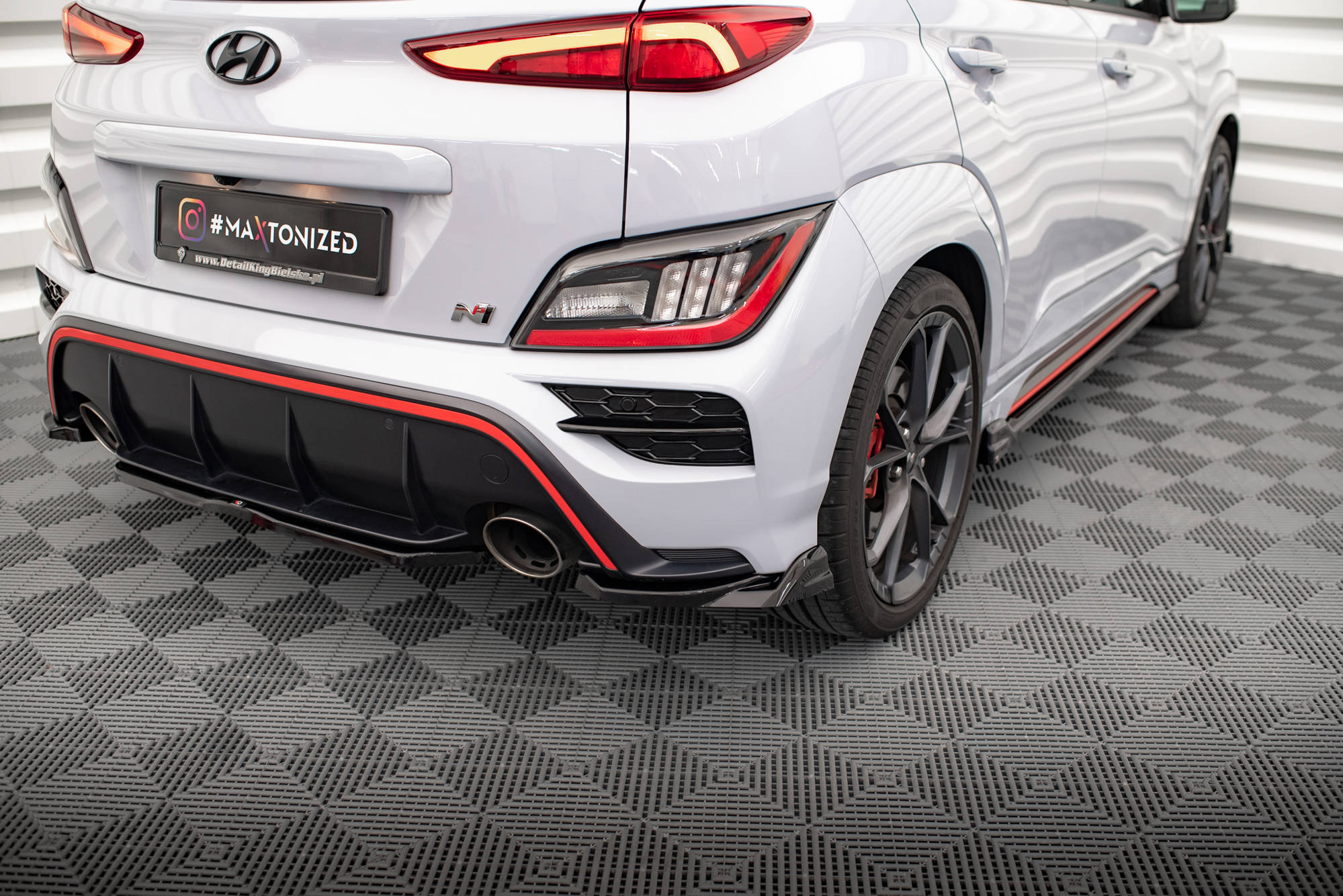 Bakre Flaps V.2 Hyundai Kona N Mk1