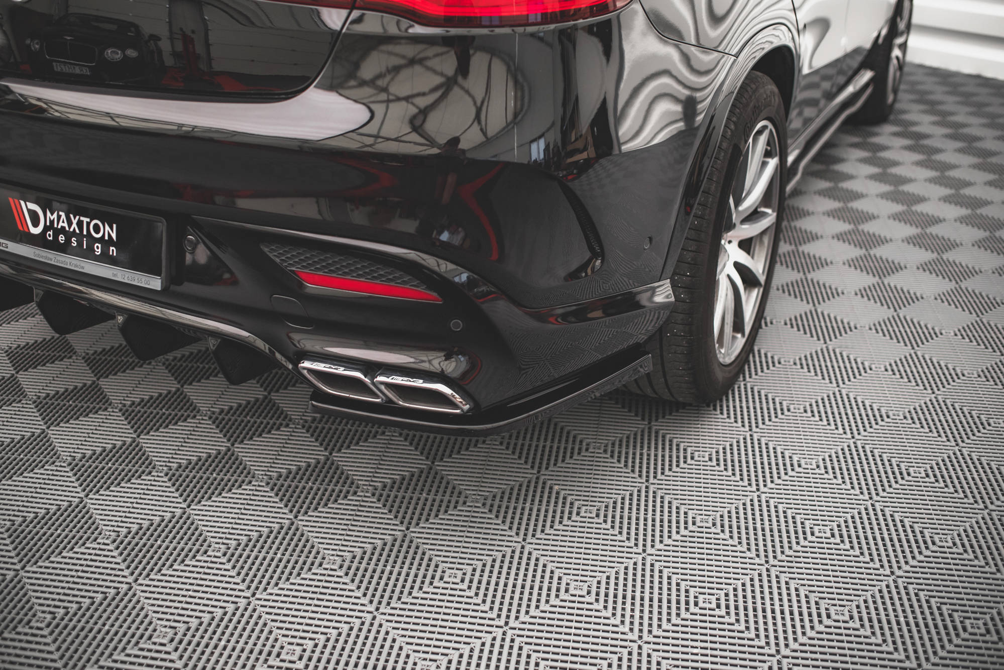 Bakre Flaps V.2 Mercedes-Benz GLE Coupe 63AMG C292