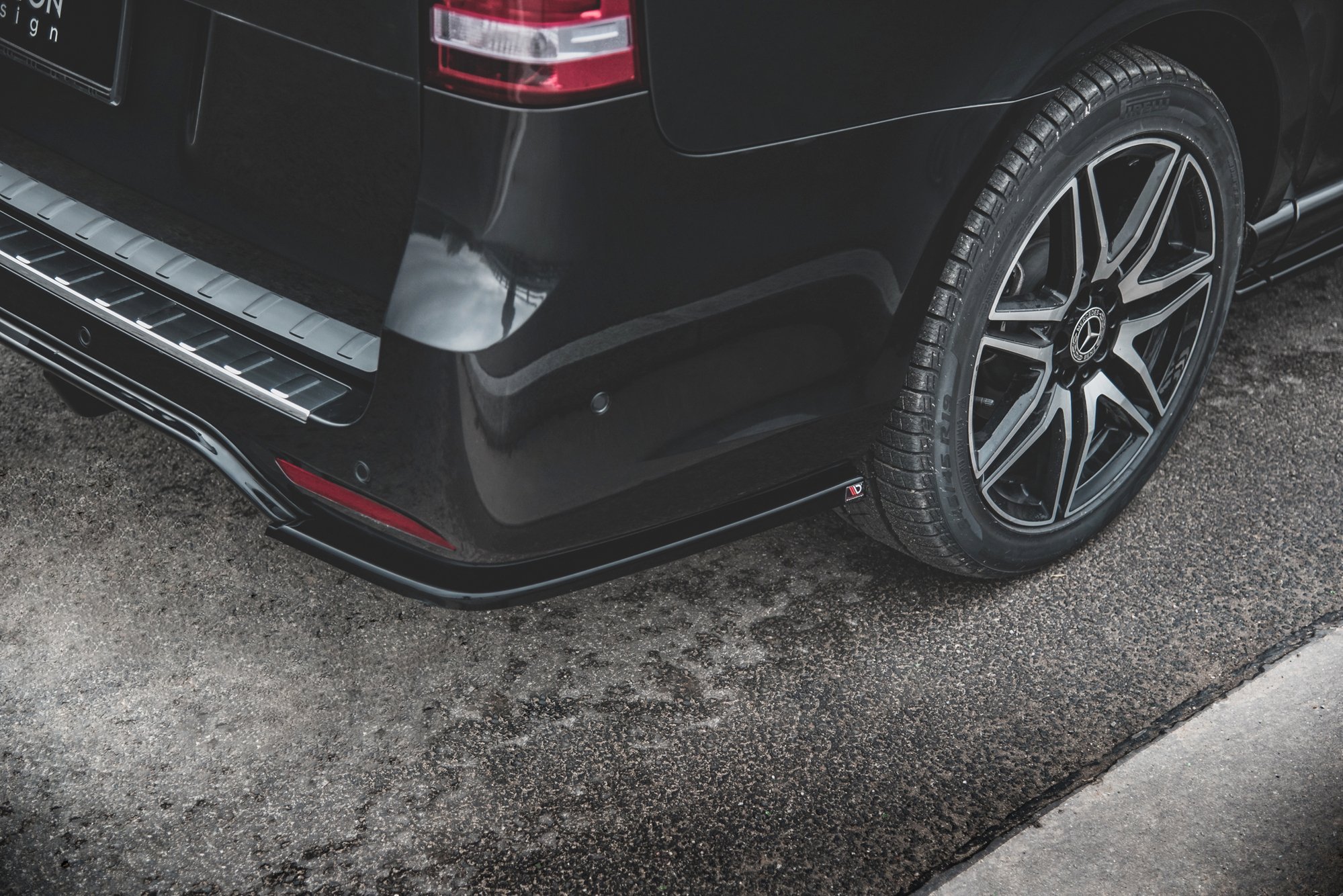 Bakre Flaps V.2 Mercedes-Benz V-Class AMG-Line W447 Facelift