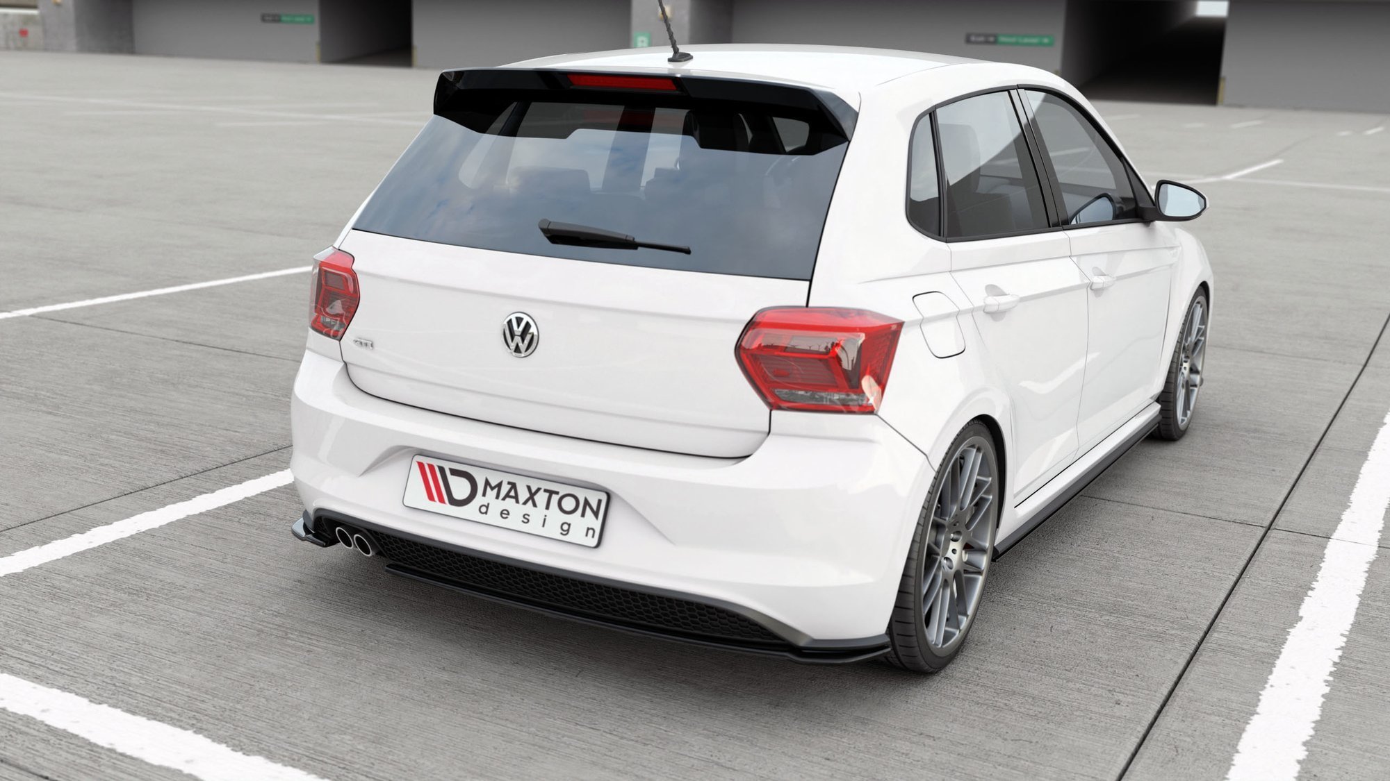 Bakre Flaps V.2 Volkswagen Polo GTI / R-line Mk6