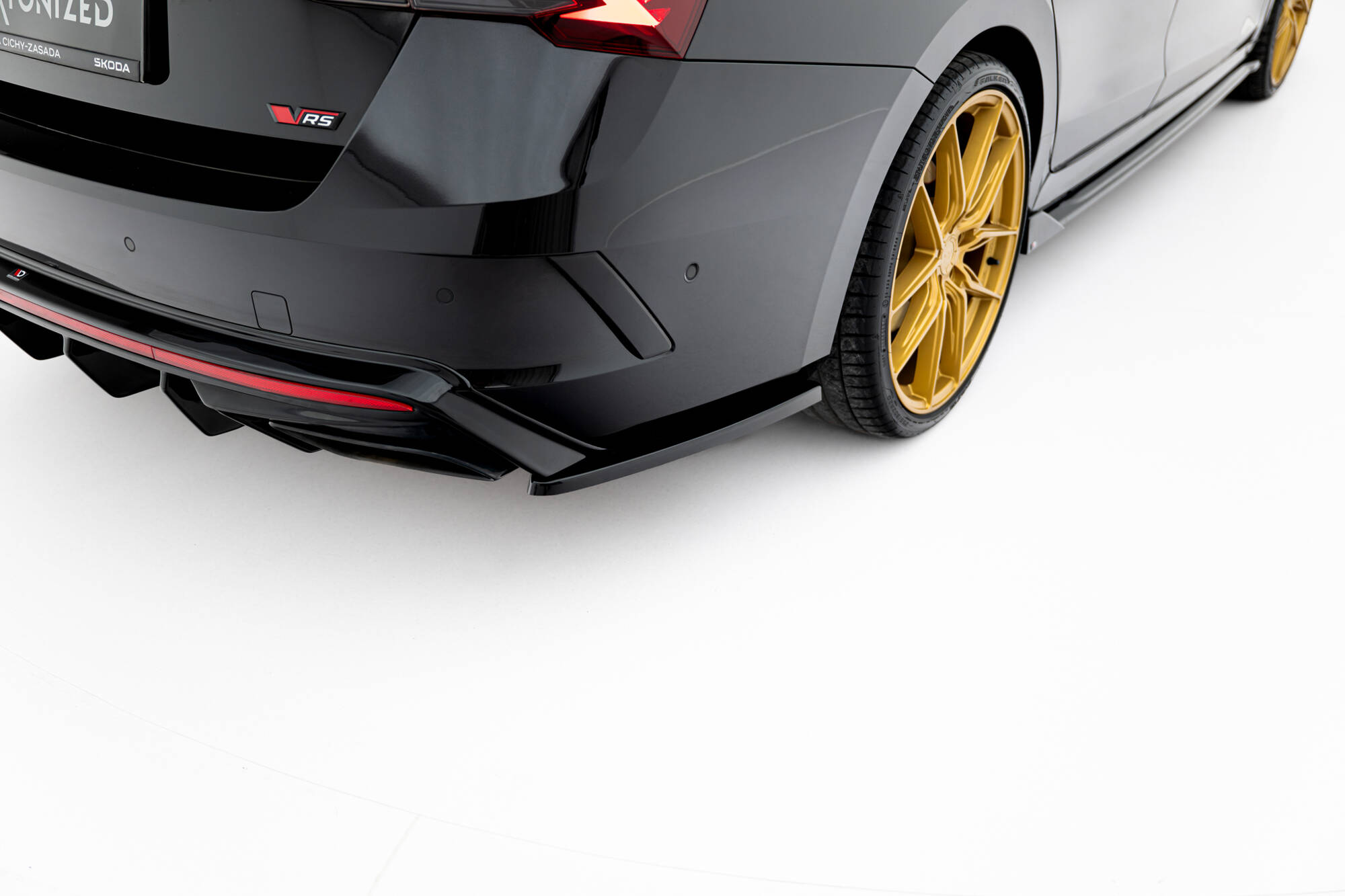 Bakre Flaps V.3 Skoda Octavia RS Liftback / Combi Mk4 Facelift