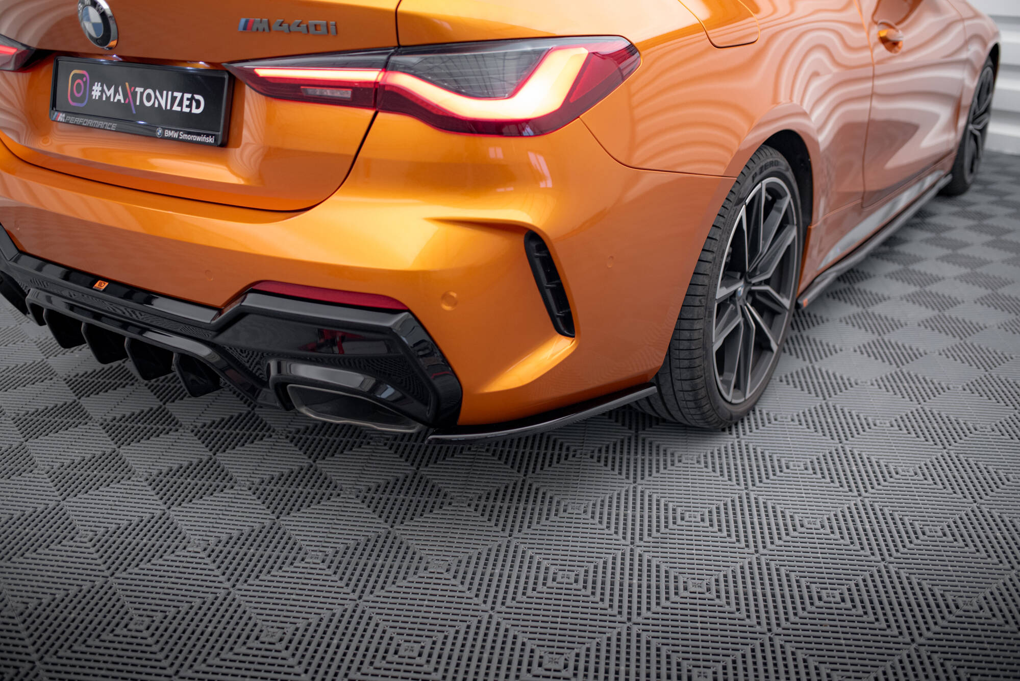 Bakre Flaps V.5 BMW 4 M440i G22 / G23 / G22 Facelift / G23 Facelift