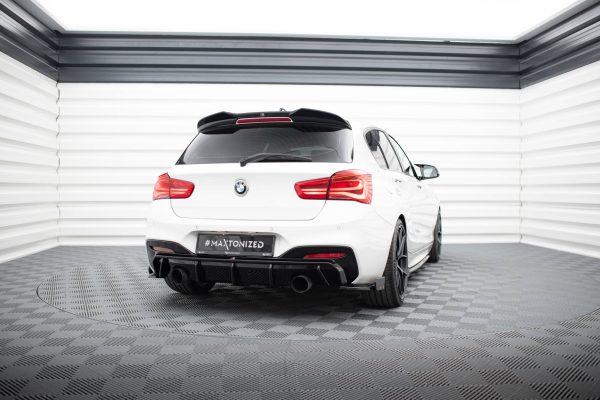 Bakre Flaps V.5 Med Flaps (Med splitter V.3) BMW 1 M-Pack / M140i F20 Facelift