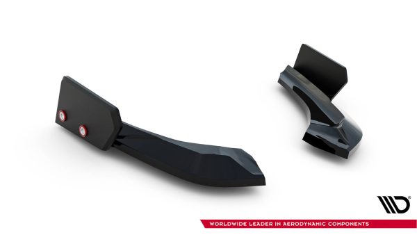Bakre Flaps V.5 Med Flaps (Med splitter V.3) BMW 1 M-Pack / M140i F20 Facelift