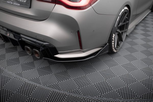 Bakre Flaps V.5 (Med splitter V.1) BMW M4 G82 / G82 Facelift