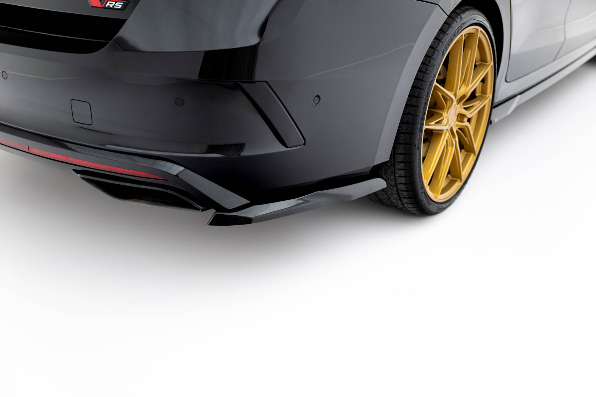 Bakre Flaps V.5 Skoda Octavia RS Liftback / Combi Mk4 / Mk4 Facelift