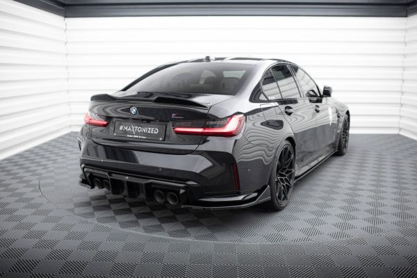 Bakre Flaps V.6 CSL Look (Med splitter V.1) BMW M3 Sedan / Touring G80 / G81
