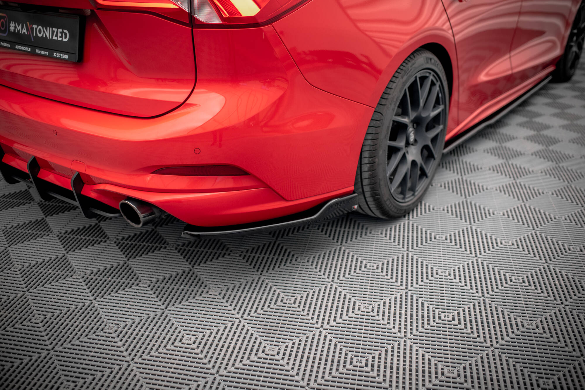 Bakre Flaps V.6 Ford Focus Estate ST Mk4