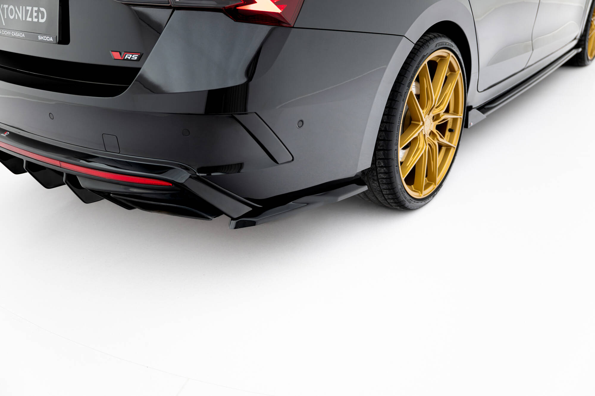Bakre Flaps V.7 Skoda Octavia RS Liftback / Combi Mk4 Facelift