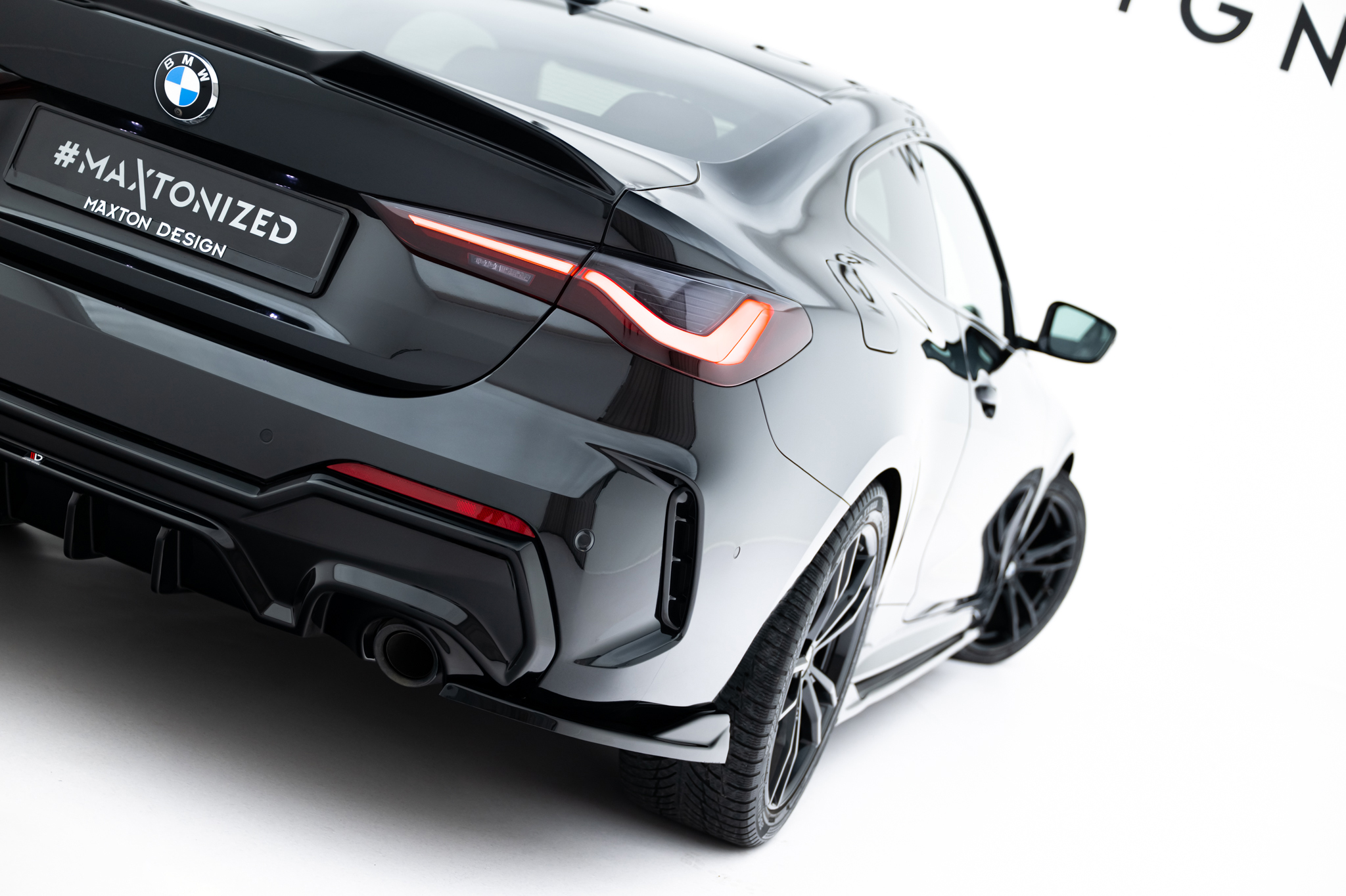 Bakre Flaps V.8 BMW 4 M-Pack G22 / G23 / G22 Facelift / G23 Facelift