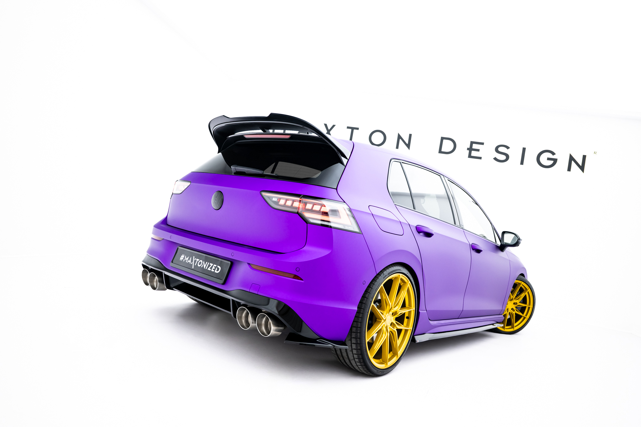 Bakre Flaps V.8 Volkswagen Golf R Mk8 / Mk8 Facelift