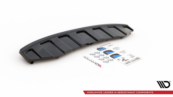 Diffuser Audi A6 C7 S-Line Avant Wydech 2×1