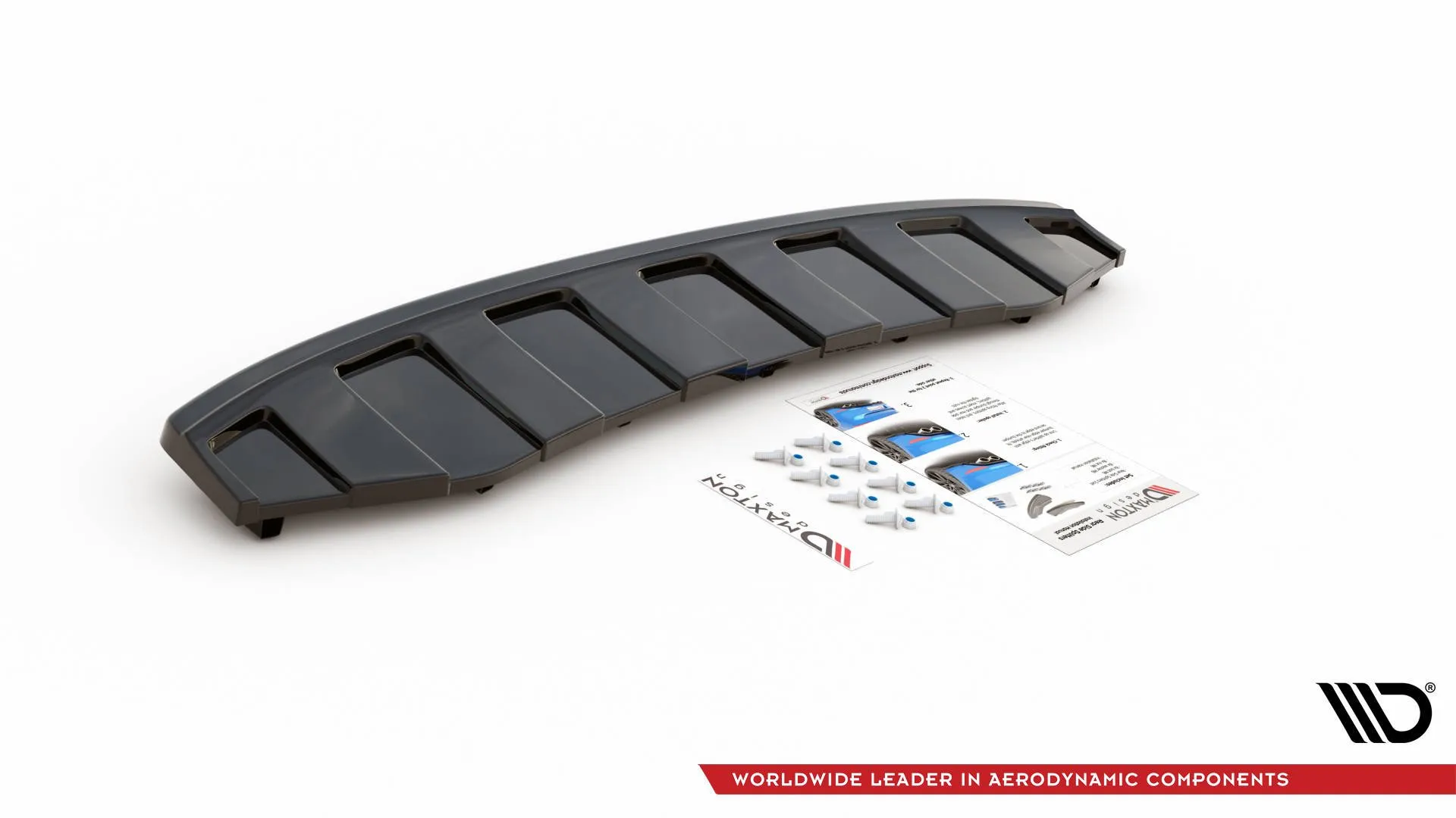 Diffuser Audi A6 C7 S-Line Avant Wydech 2x1 - Bilde 2