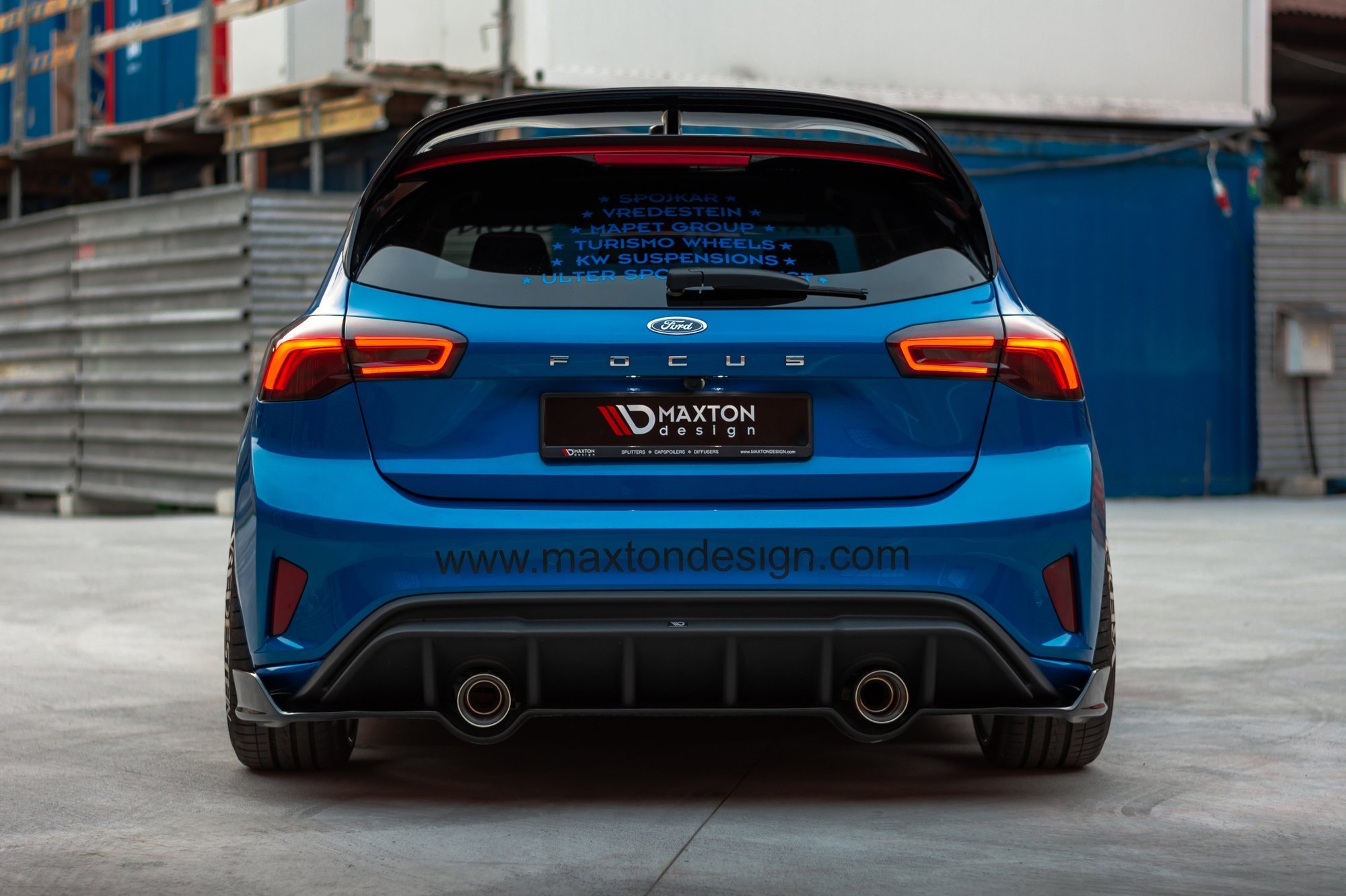 Diffuser Ford Focus Hatchback St-line Mk4