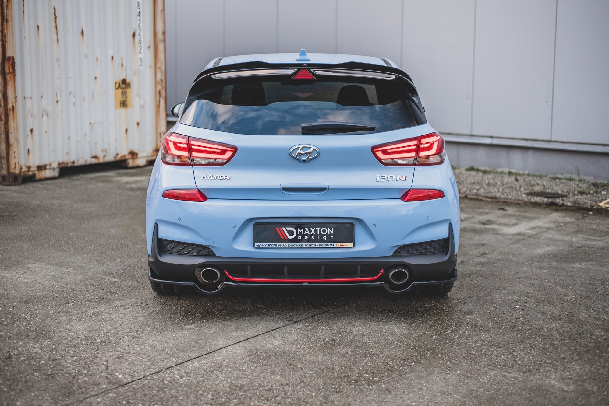 Diffuser Hyundai I30 N Mk3 Hatchback