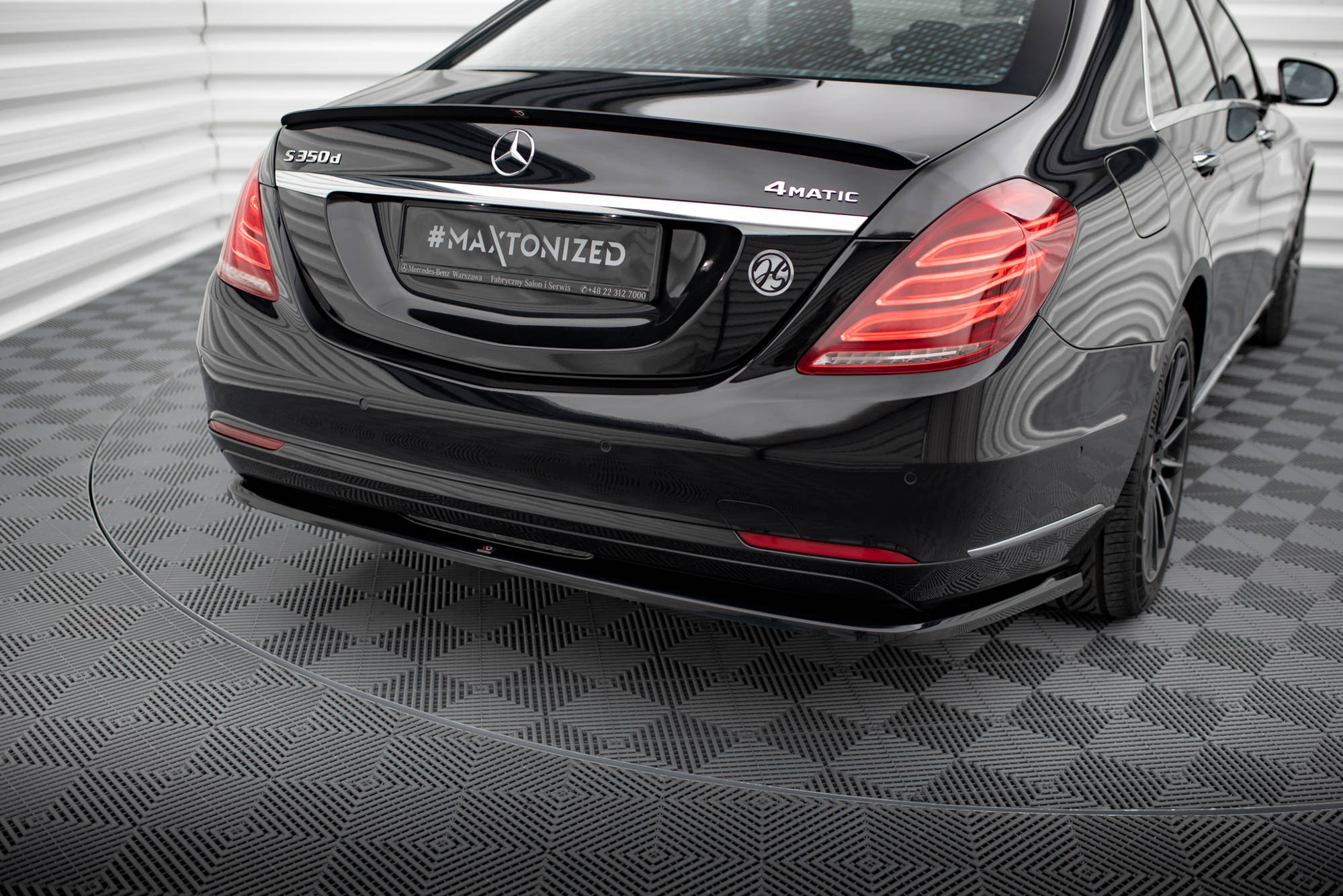 Diffuser V.1 Mercedes-Benz S W222
