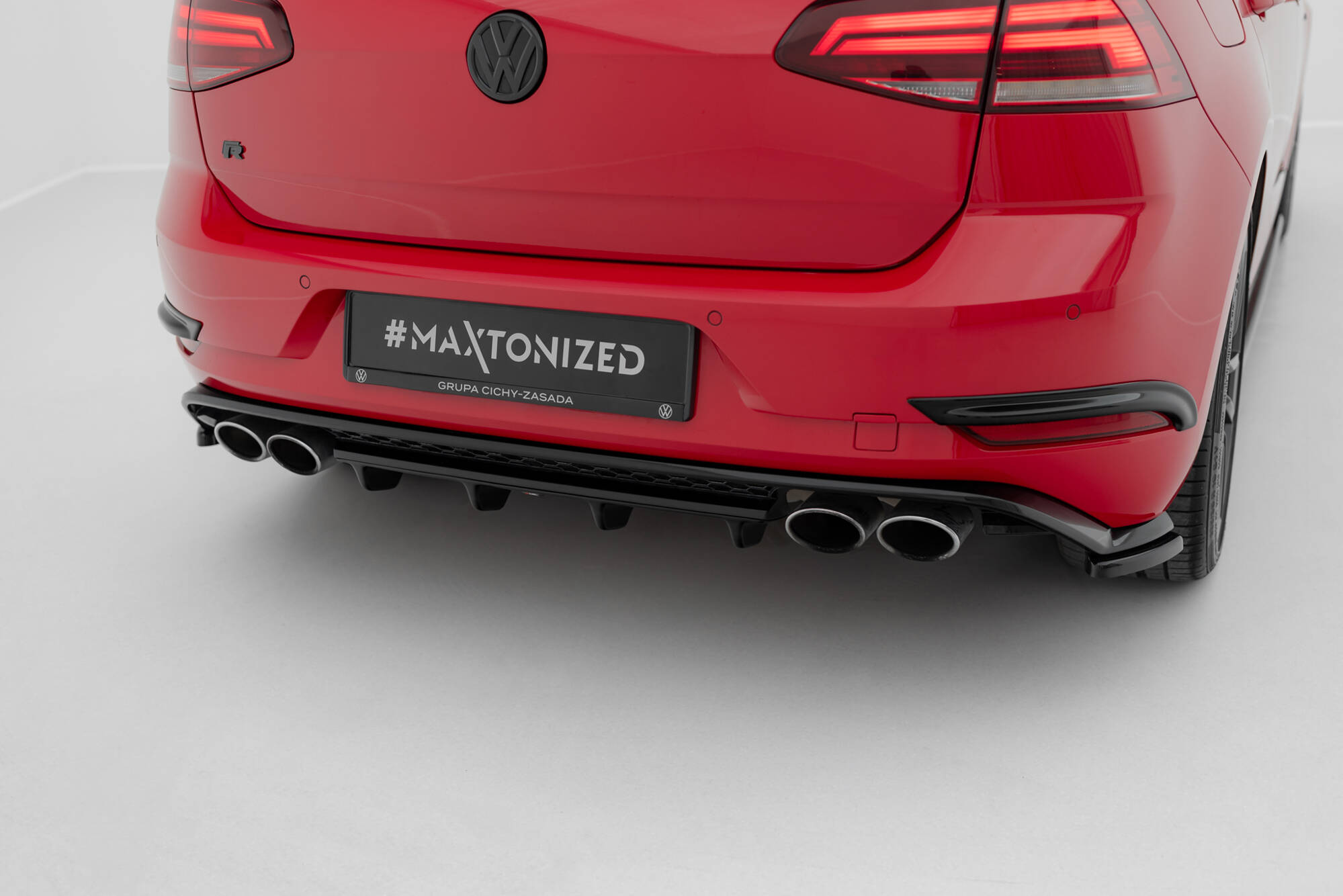 Diffuser Volkswagen Golf R Hatchback Mk7 Facelift