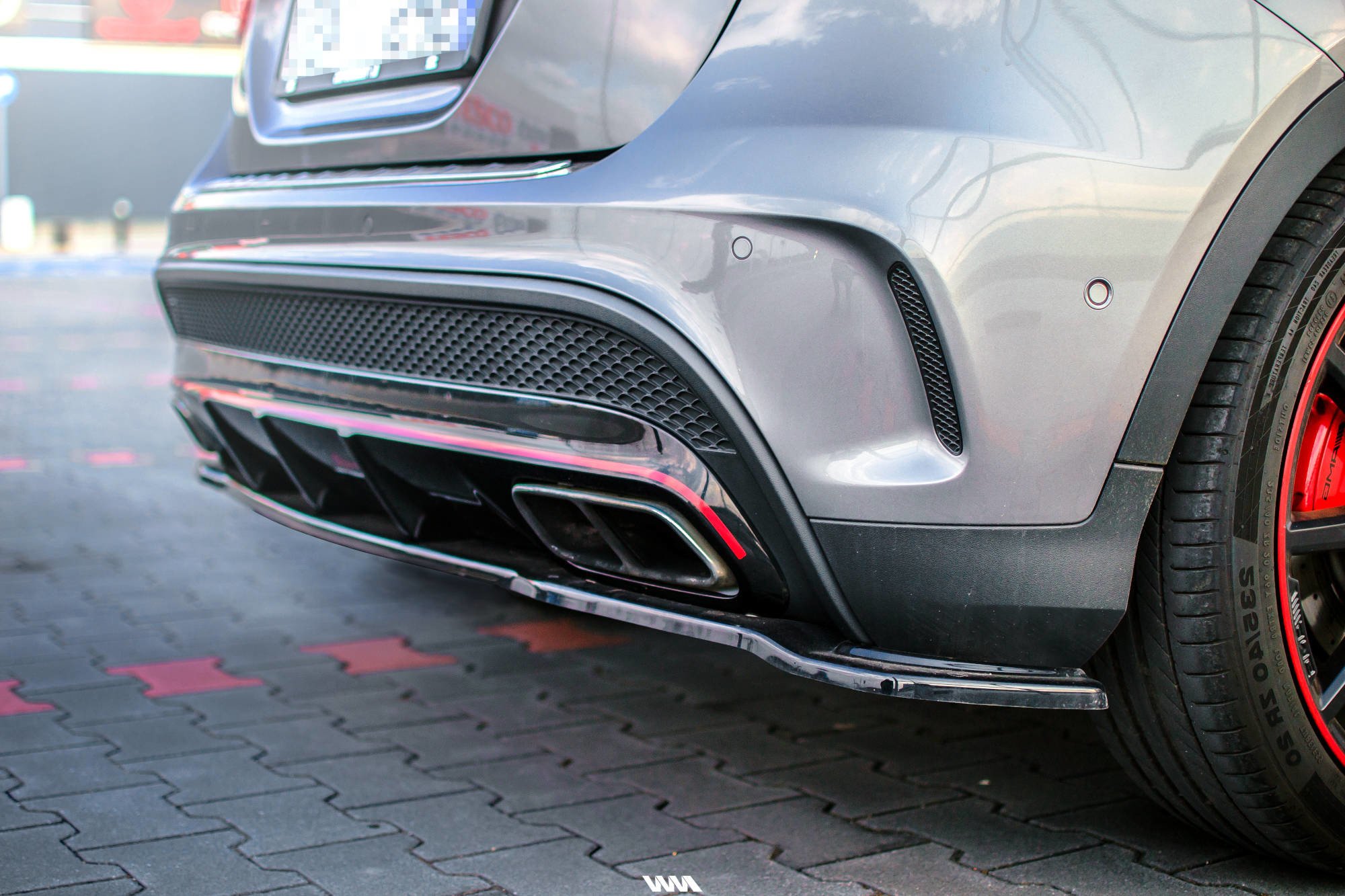 Diffuser Mercedes-Benz GLA 45 AMG